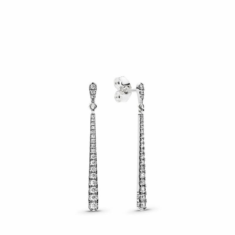 Pandora Australia Shooting Stars Dangle Earrings - Sterling Silver | SCVURP297